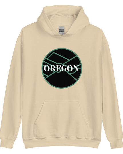 OREGON - Green/Black - Unisex Hoodie