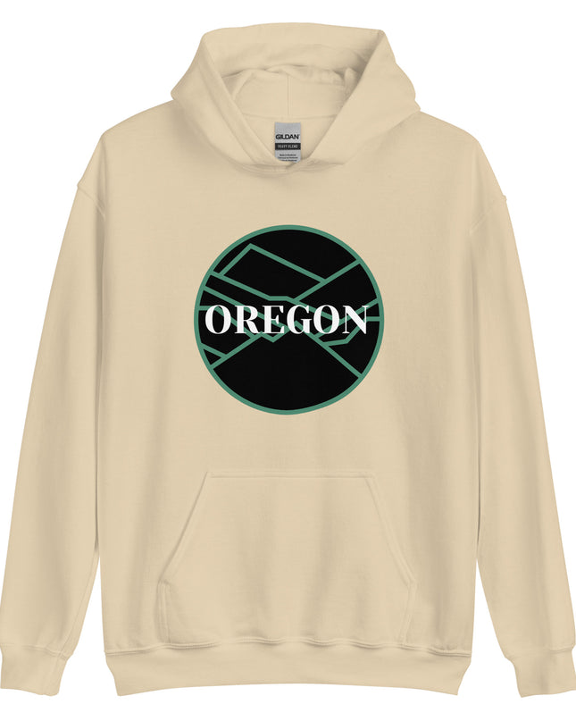 OREGON - Green/Black - Unisex Hoodie