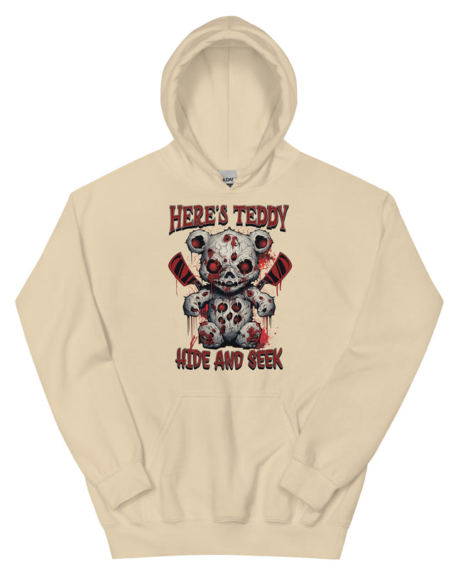 HALLOWEEN - HERE'S TEDDY - Unisex Hoodie