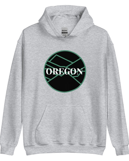 OREGON - Green/Black - Unisex Hoodie