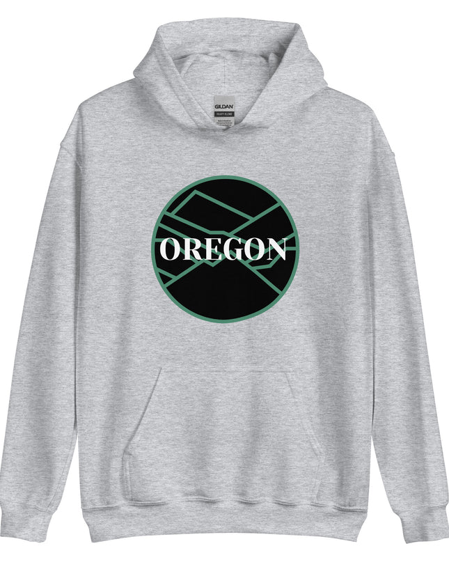 OREGON - Green/Black - Unisex Hoodie