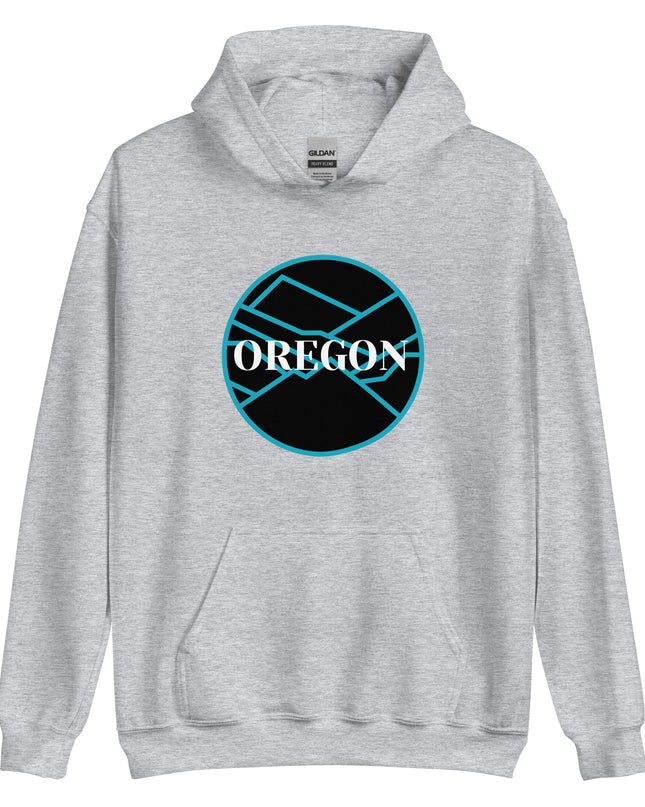OREGON - Blue/Black - Unisex Hoodie