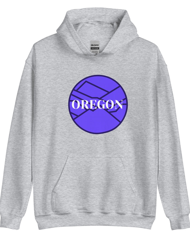 OREGON - Violet - Unisex Hoodie
