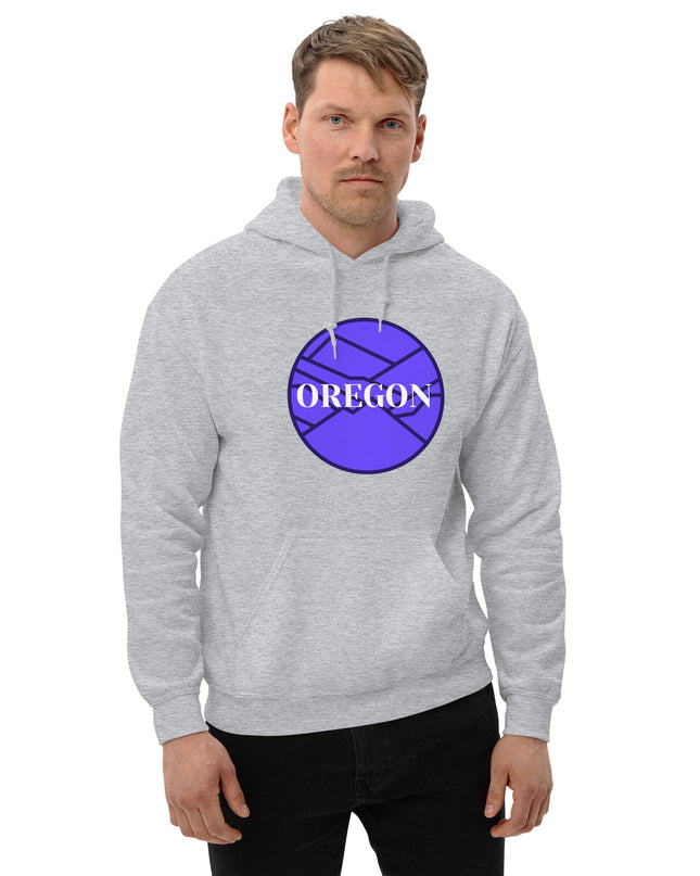 OREGON - Violet - Unisex Hoodie