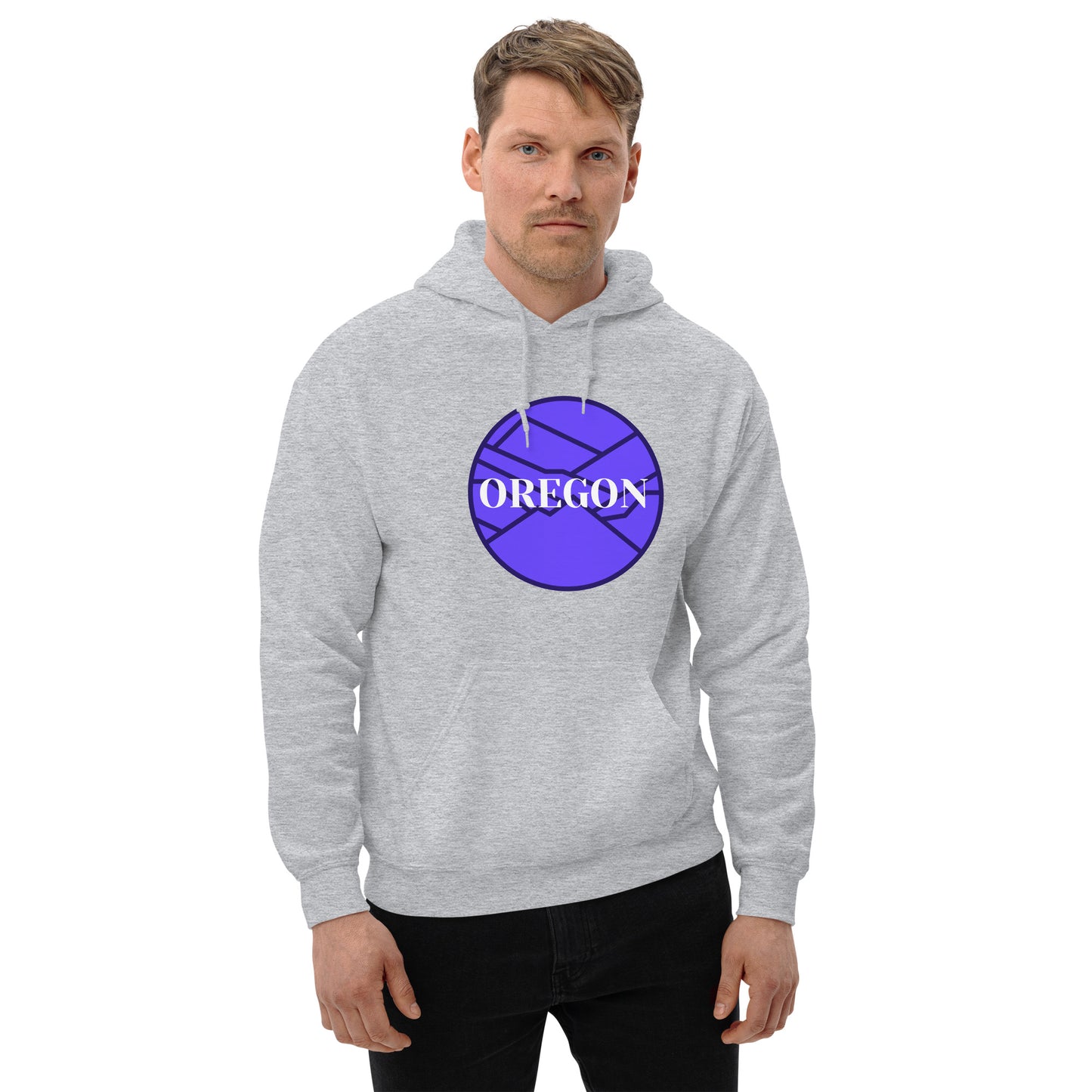 OREGON - Violet - Unisex Hoodie