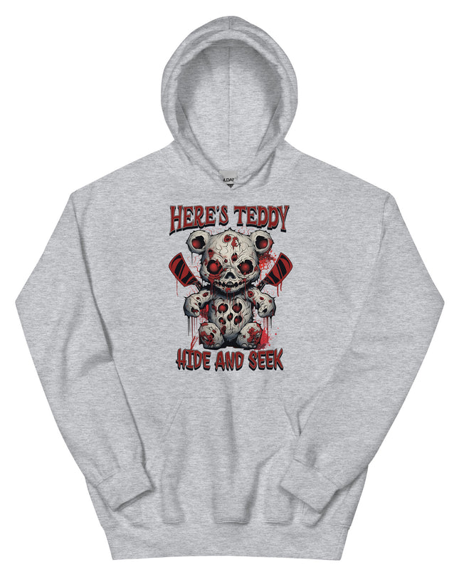HALLOWEEN - HERE'S TEDDY - Unisex Hoodie