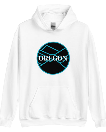 OREGON - Blue/Black - Unisex Hoodie