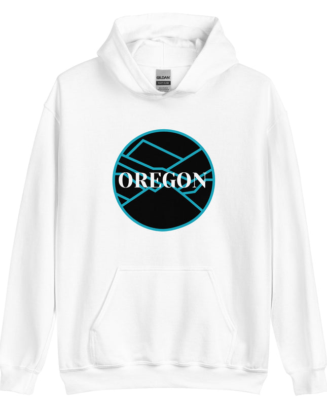 OREGON - Blue/Black - Unisex Hoodie