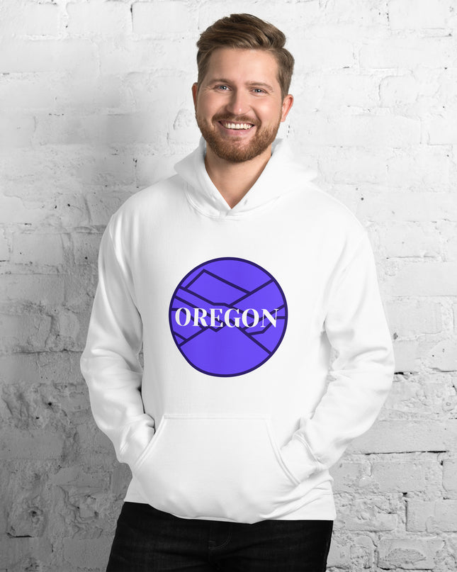 OREGON - Violet - Unisex Hoodie