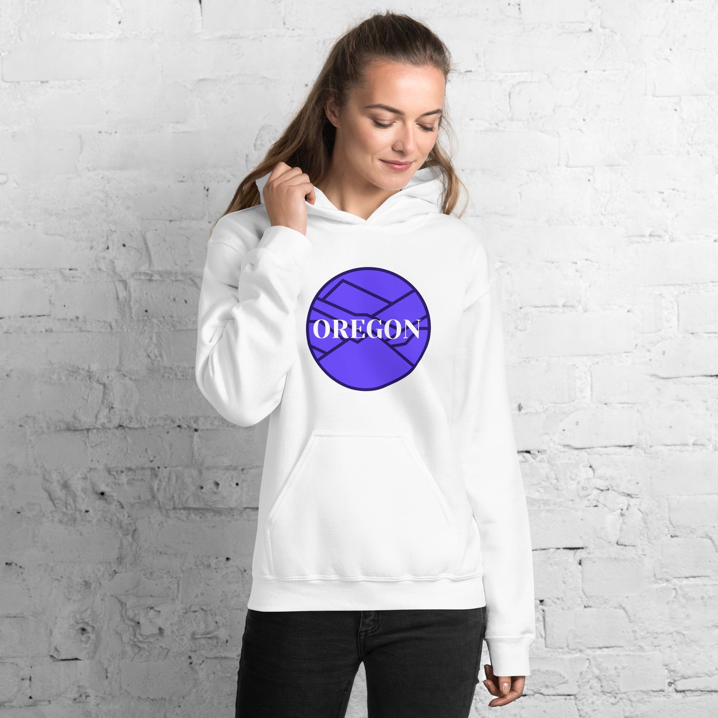 OREGON - Violet - Unisex Hoodie