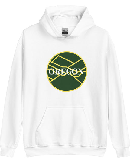 OREGON - Green/Yellow - Unisex Hoodie