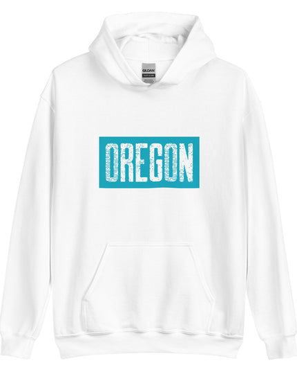 Oregon in Teal - Unisex Hoodie