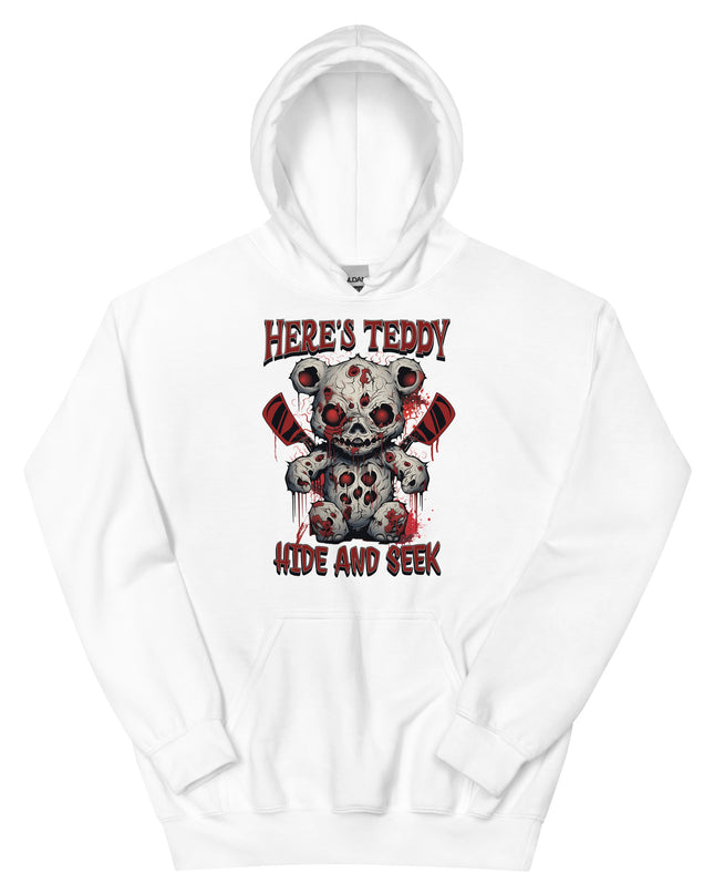 HALLOWEEN - HERE'S TEDDY - Unisex Hoodie