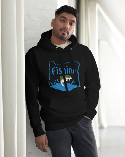 Fishing Oregon - Unisex Hoodie