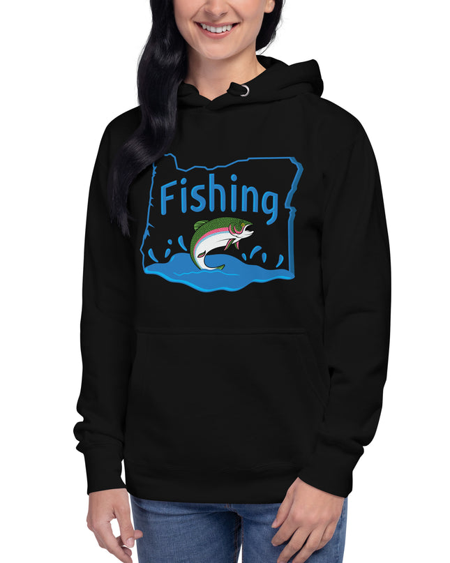 Fishing Oregon - Unisex Hoodie
