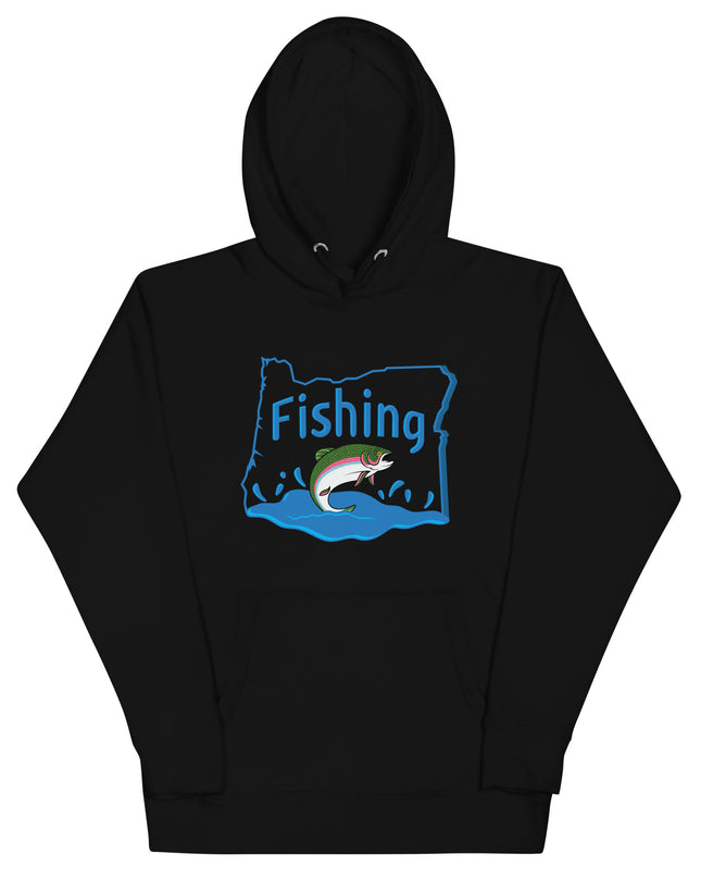 Fishing Oregon - Unisex Hoodie