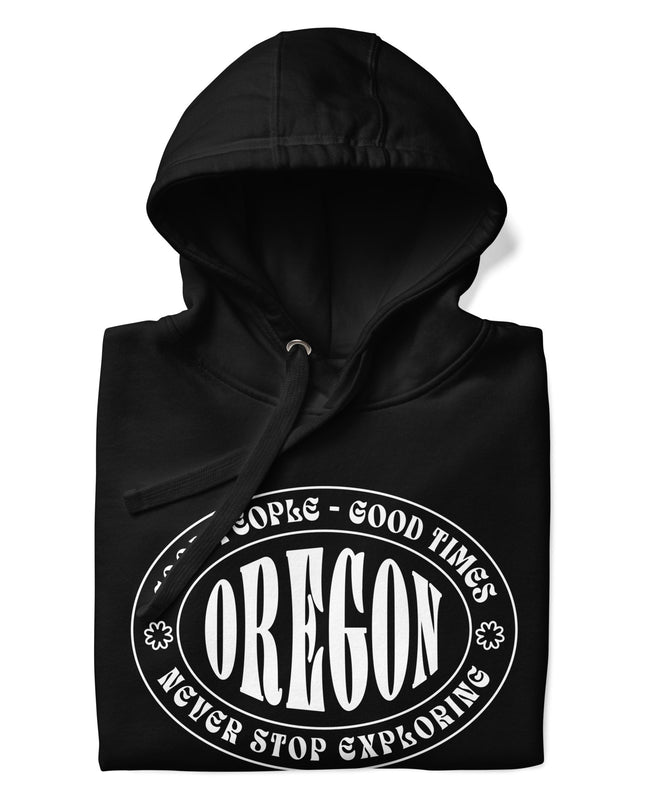Oregon - Good People - Good Time - Unisex Hoodie
