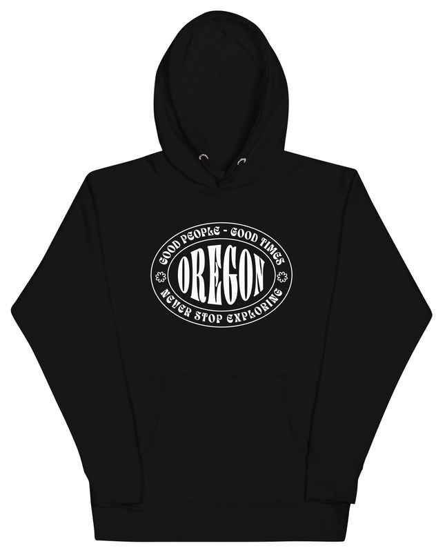 Oregon - Good People - Good Time - Unisex Hoodie