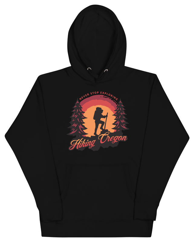 Hiking Oregon/2 - Unisex Hoodie