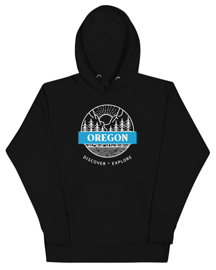 Oregon - Discover - Explore - Unisex Hoodie