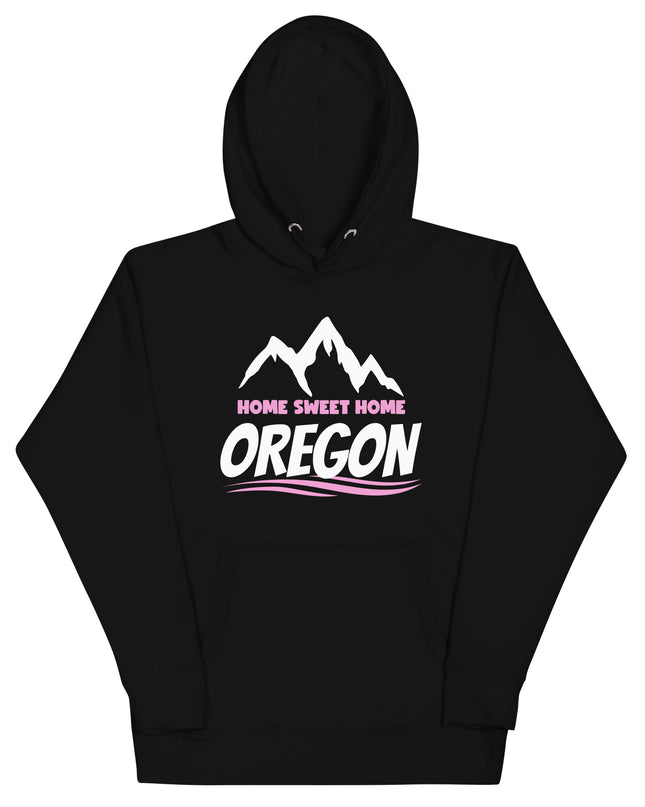Home Sweet Home Oregon/Pink - Unisex Hoodie