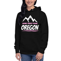 Thumbnail for Home Sweet Home Oregon/Pink - Unisex Hoodie