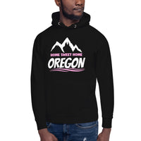 Thumbnail for Home Sweet Home Oregon/Pink - Unisex Hoodie