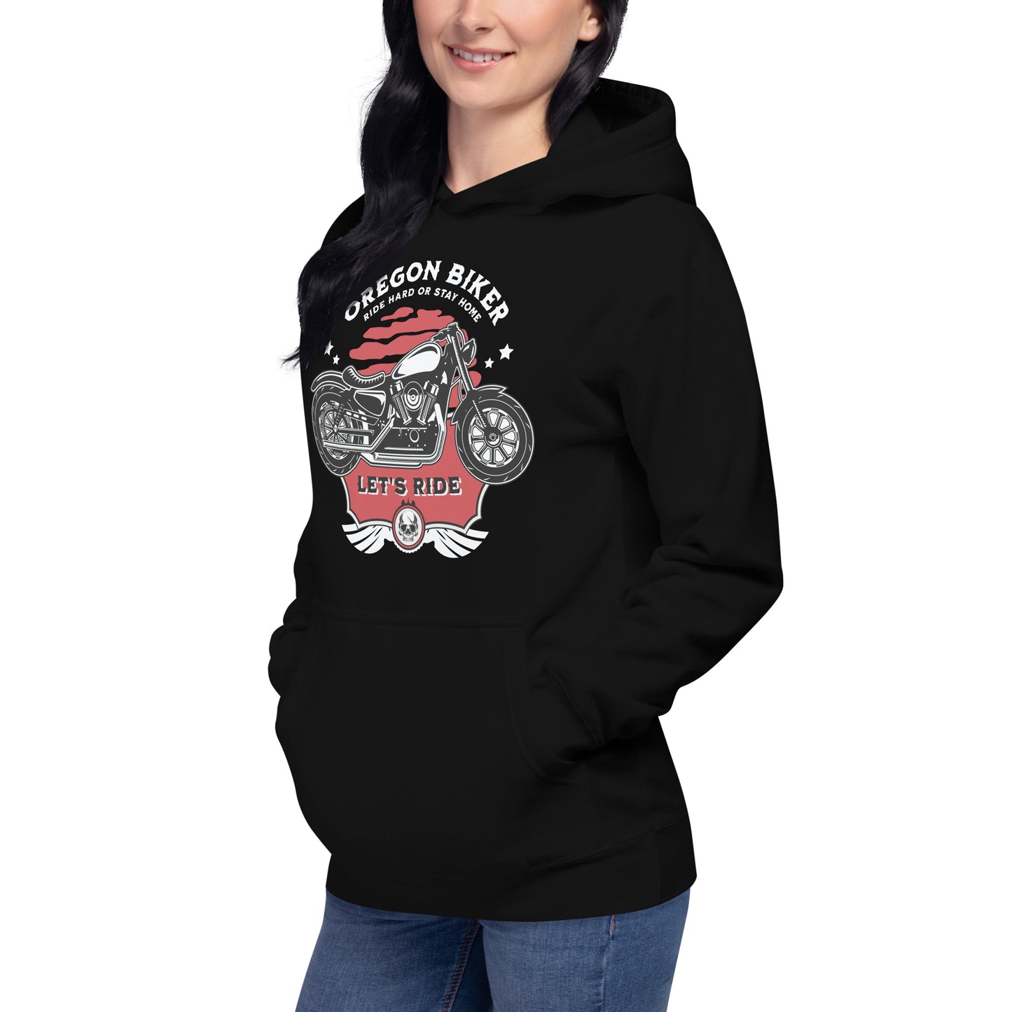 Oregon Biker - Unisex Hoodie