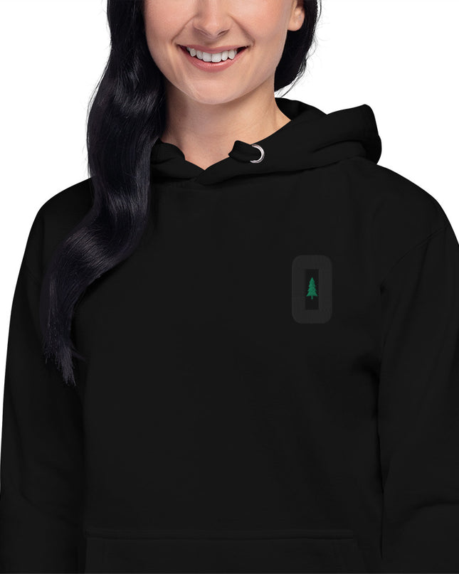 O FOR OREGON - Embroidered - Premium Hoodie