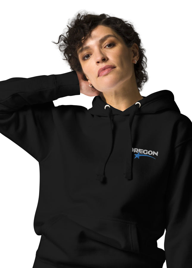 OREGON STAR - Embordered - Premium Hoodie