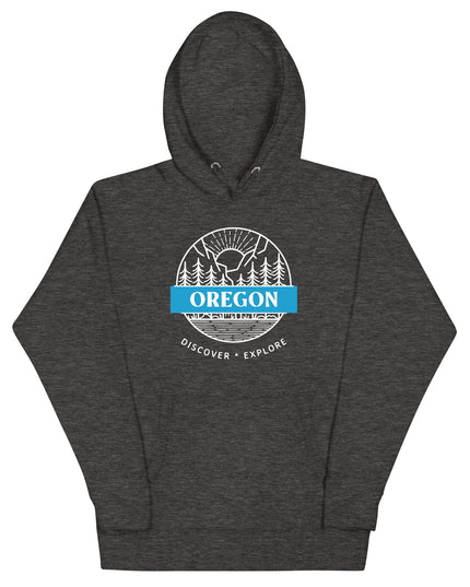 Oregon - Discover - Explore - Unisex Hoodie