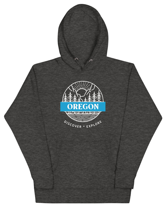 Oregon - Discover - Explore - Unisex Hoodie