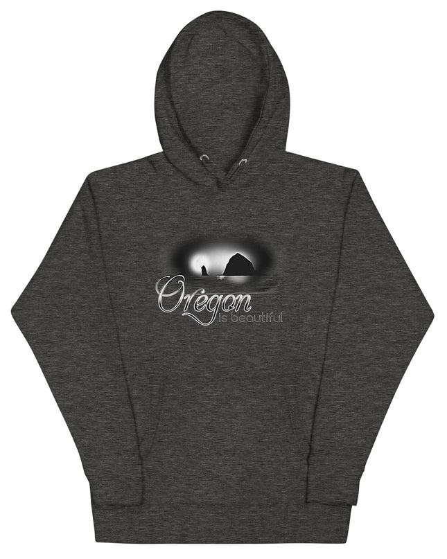 Oregon is Beautiful/ BW - Unisex Hoodie