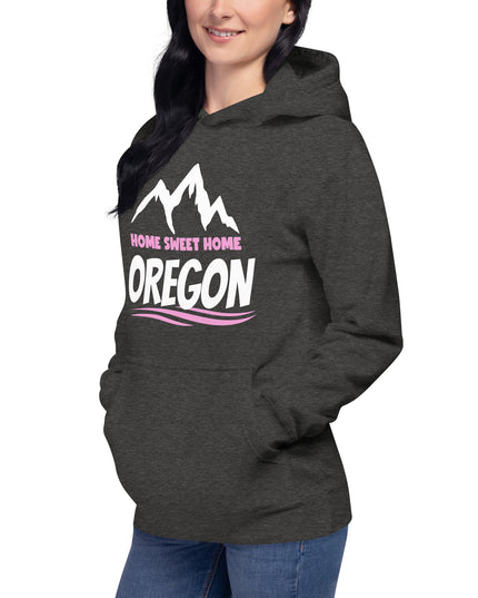 Home Sweet Home Oregon/Pink - Unisex Hoodie