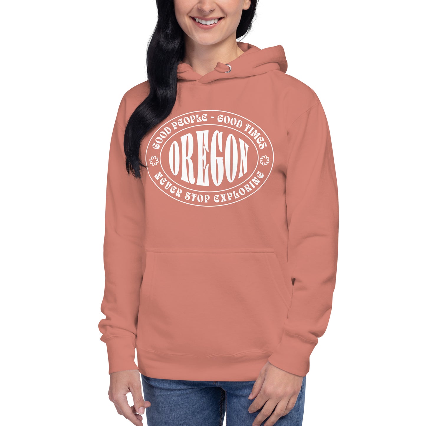 Oregon - Good People - Good Time - Unisex Hoodie