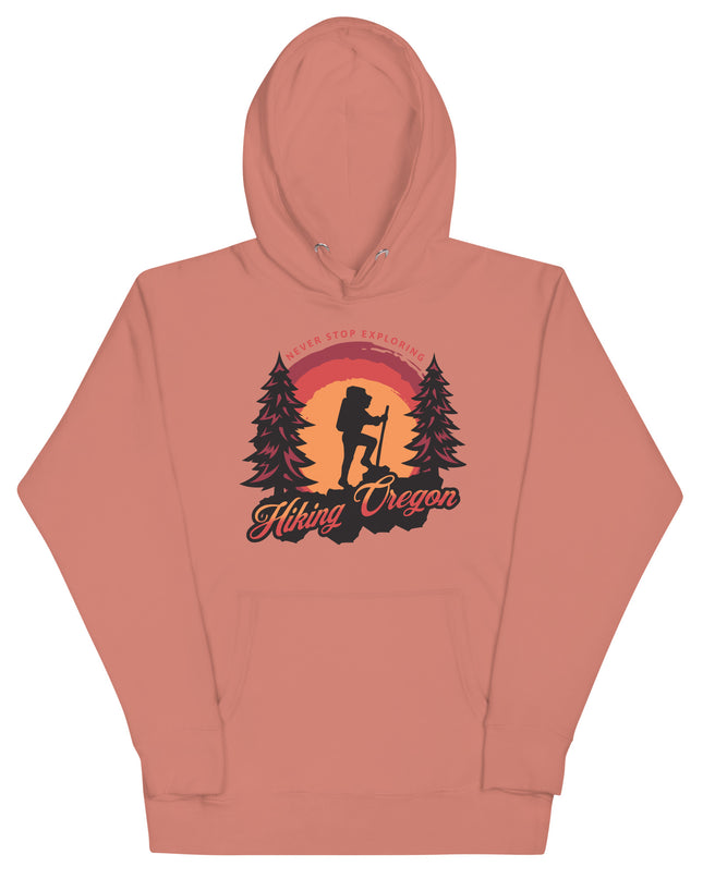 Hiking Oregon/2 - Unisex Hoodie