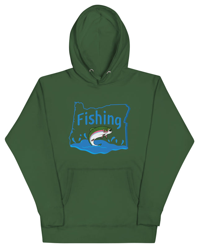 Fishing Oregon - Unisex Hoodie