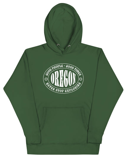 Oregon - Good People - Good Time - Unisex Hoodie