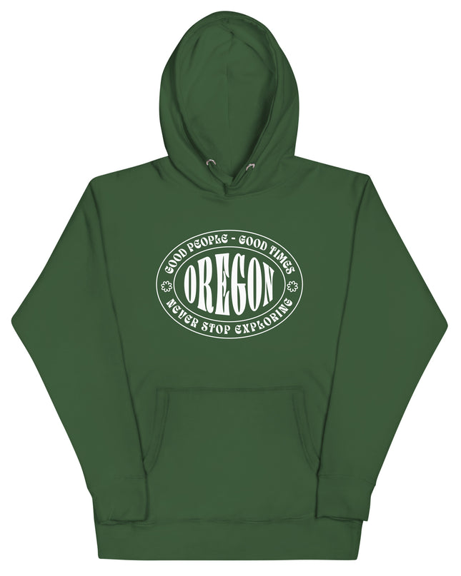 Oregon - Good People - Good Time - Unisex Hoodie