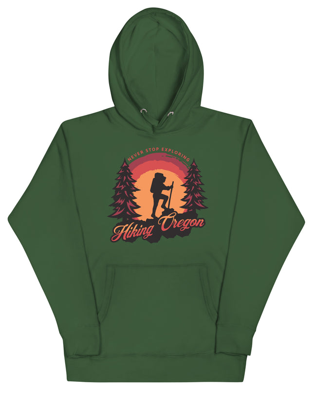 Hiking Oregon/2 - Unisex Hoodie