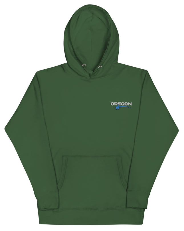 OREGON STAR - Embordered - Premium Hoodie