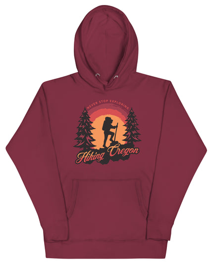 Hiking Oregon/2 - Unisex Hoodie