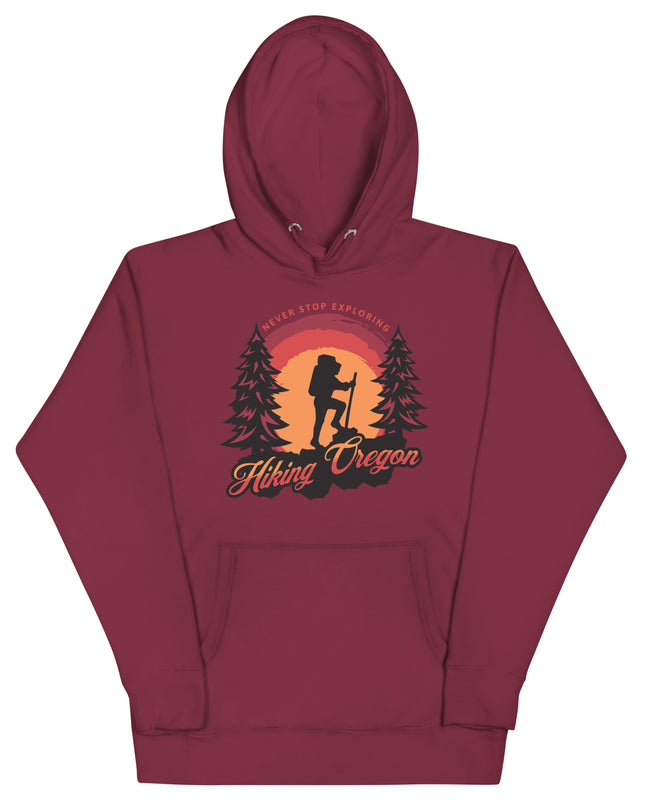 Hiking Oregon/2 - Unisex Hoodie