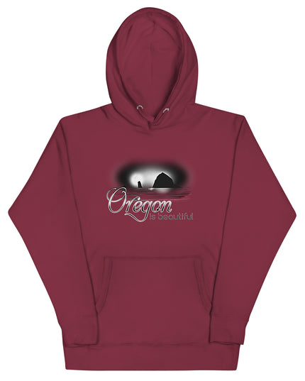 Oregon is Beautiful/ BW - Unisex Hoodie