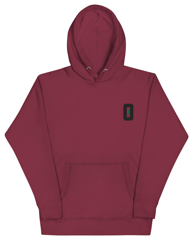 O FOR OREGON - Embroidered - Premium Hoodie
