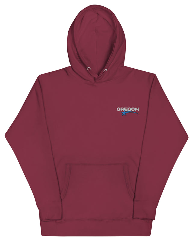 OREGON STAR - Embordered - Premium Hoodie