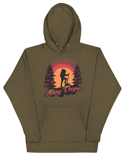 Hiking Oregon/2 - Unisex Hoodie