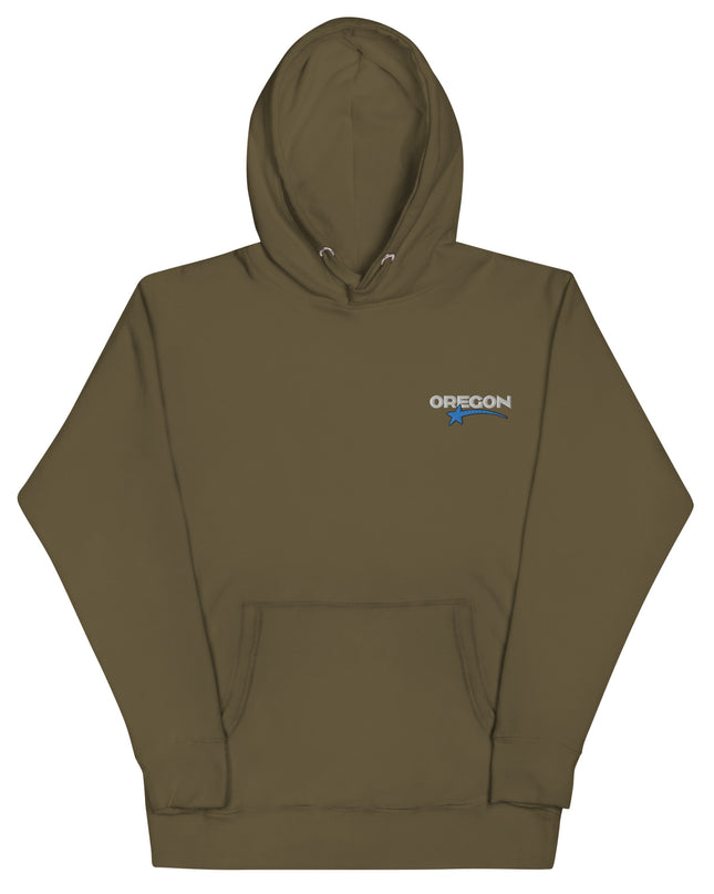 OREGON STAR - Embordered - Premium Hoodie
