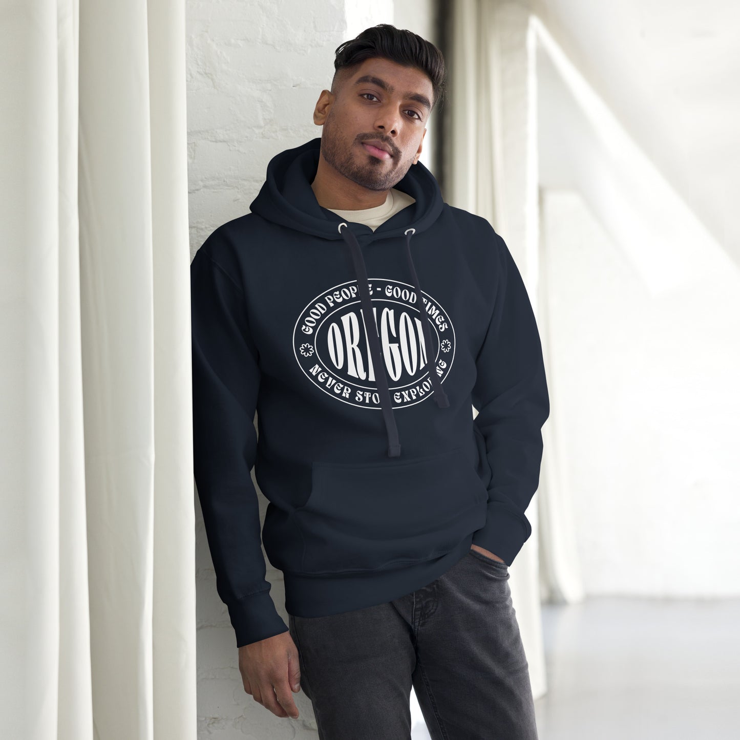 Oregon - Good People - Good Time - Unisex Hoodie
