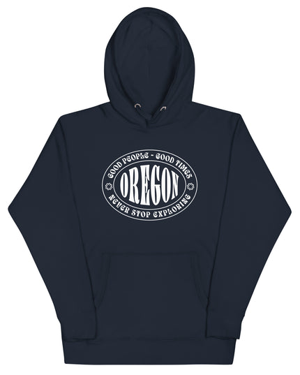 Oregon - Good People - Good Time - Unisex Hoodie